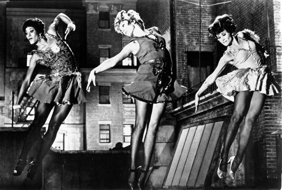 Paula Kelly, Shirley Maclaine, and Chita Rivera in 'Sweet Charity'