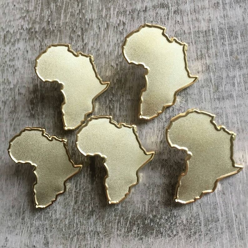 50) Country/Continent Lapel Pin