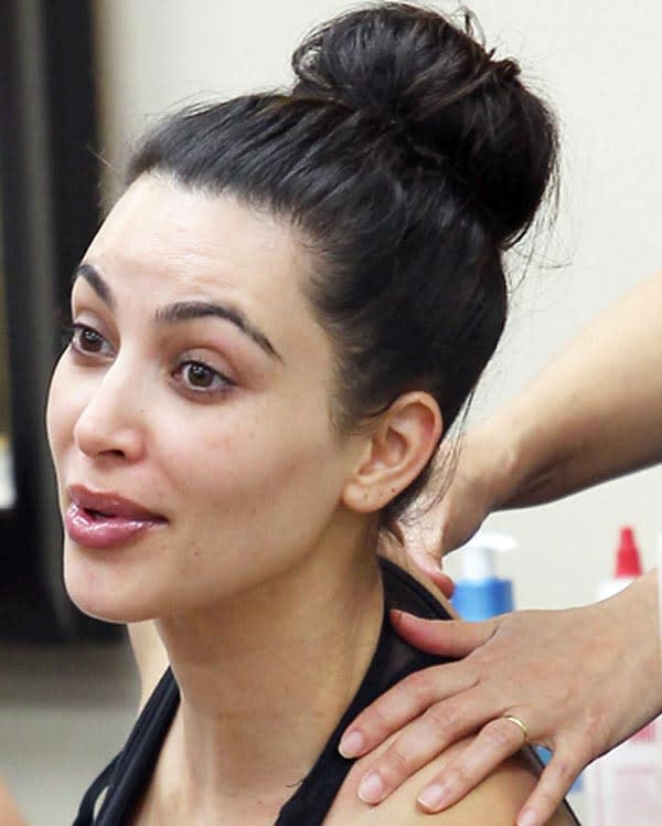 Kim Kardashian Revealed Without Makeup