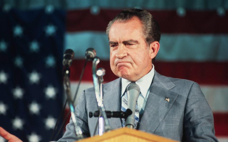 Richard Nixon feared the threat from a 'Frankenstein' China - GETTY IMAGES