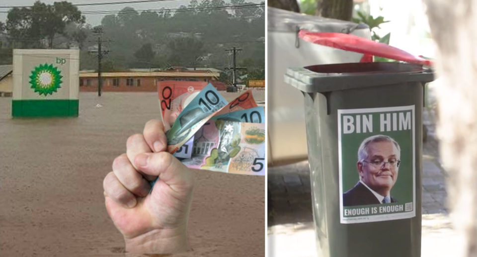 The It's Not a Race campaign is using everything from rubbish bins to social media to fight for stronger environmental policies. Source: Supplied / Dan Ilic