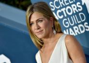 Ein offenbar psychisch kranker Mann hatte den Plan gefasst, Jennifer Aniston zu heiraten. Als er von der Polizei aufgegriffen wurde, hatte er einen scharfen Gegenstand, Klebeband und einen Liebesbrief bei sich. (Bild: 2020 Axelle/Bauer-Griffin/Axelle/Bauer-Griffin)