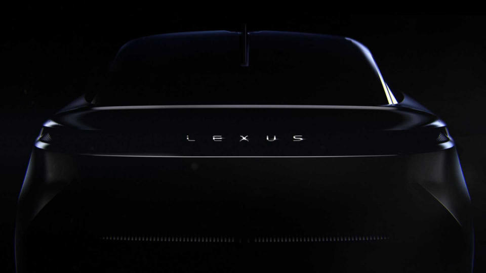 展現車尾的曲線美，LEXUS再度釋出新款電動概念車預告