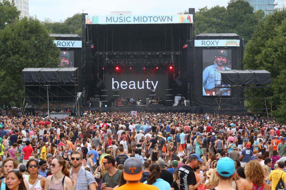 <p>Thousands of people made their way to Piedmont Park this weekend.</p>