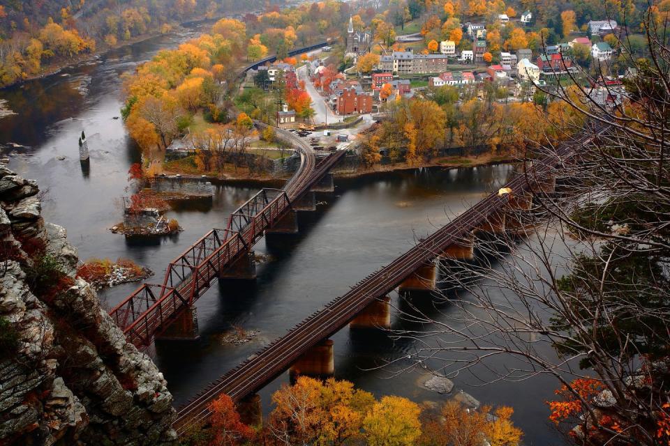 harpers ferry in the fall