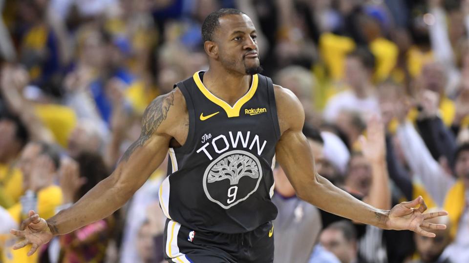 Andre Iguodala (Frank Gunn/The Canadian Press via AP)