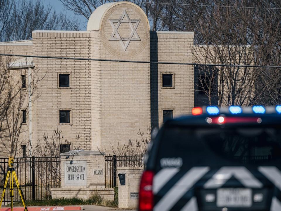 All four people who were held hostage at the Congregation Beth Israel synagogue were safely released after more than 10 hours of being held captive by Akram (Getty)