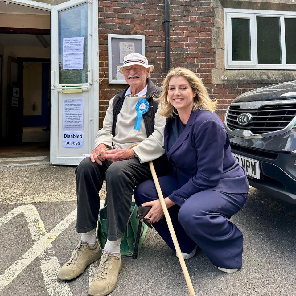 Penny Mordaunt, the leader of the Commons, and her father