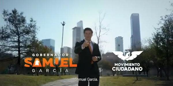 Samuel García lanza su primer spot de campaña y alude a las bromas sobre él