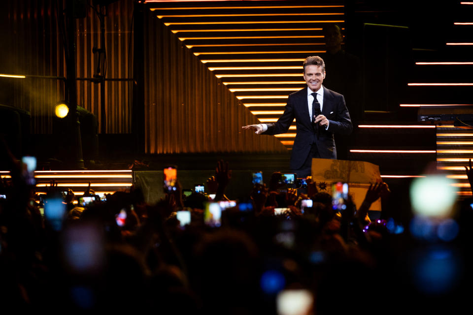  Luis Miguel en Buenos Aires, Argentina. (Tomas Cuesta/Getty Images)