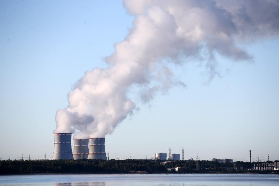 A view of Leningrad Nuclear Power Plant, in Leningrad, Russia on September 14, 2022.
