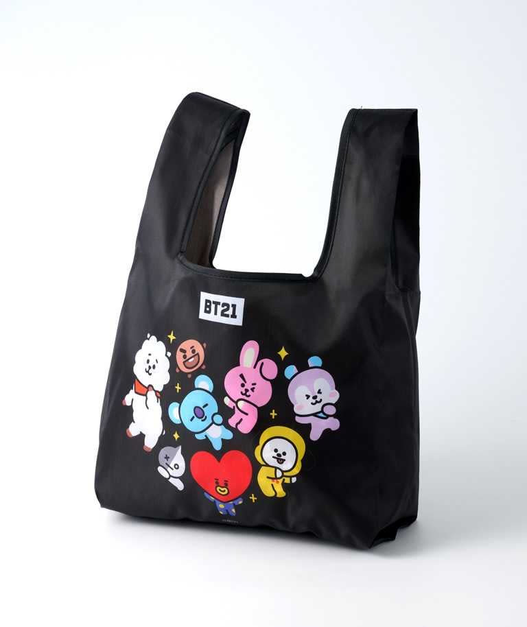 BT21折疊便當袋，讓8位可愛的角色，陪你一起每天吃中飯！