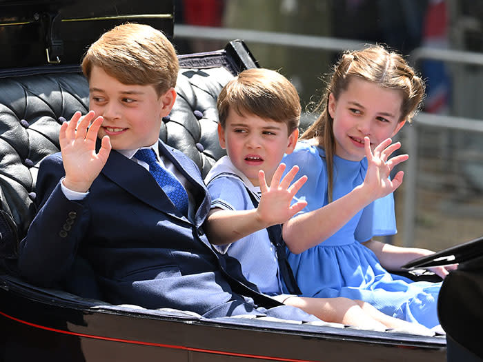 Príncipes George, Charlotte y Louis