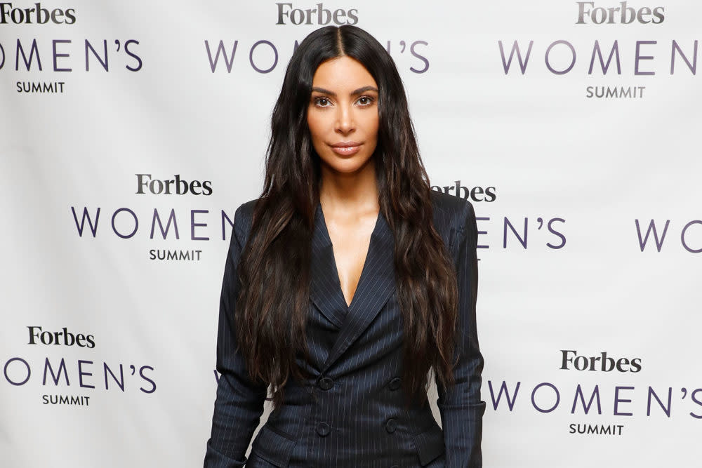 The internet thinks Kim Kardashian may have hinted at her new baby’s name