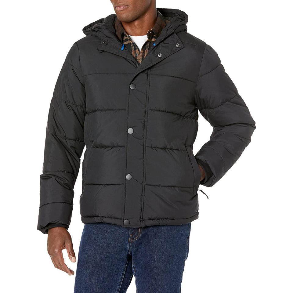 Amazon essentials men's heavyweight puffer coat