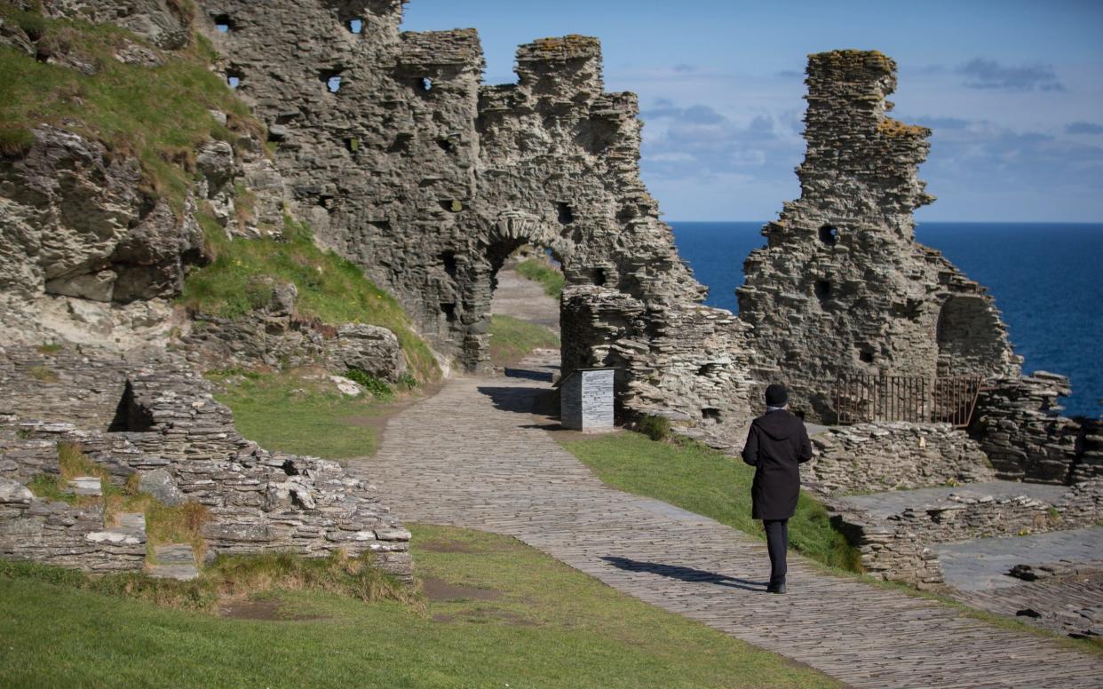 Tintagel Castle is in danger of 'Disneyfication', a report by the Council of Europe says - 2016 Getty Images