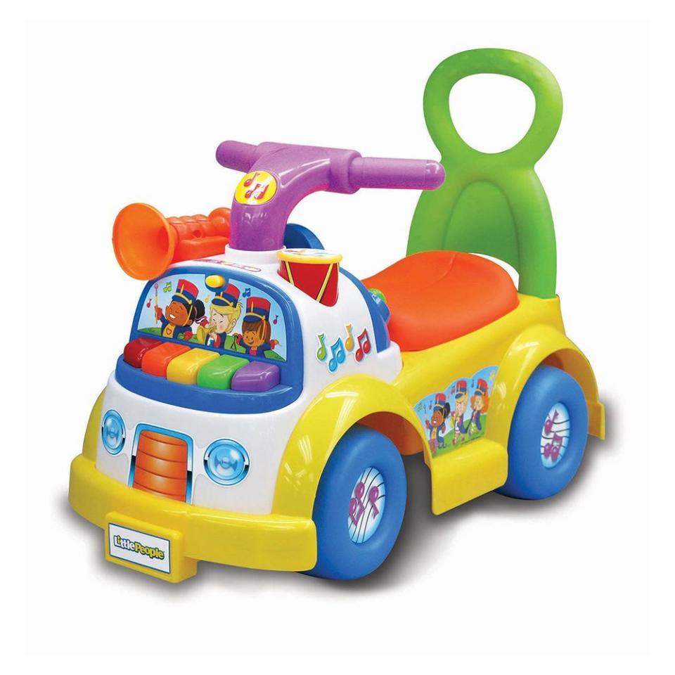 10) Little People Music Parade Ride-On