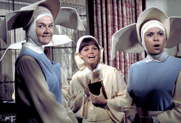 Marge Redmond as Sister Jacqueline, Sally Field as Sister Bertrille and Shelley Morrison as Sister Sixto. (Photo: ABC Photo Archives via Getty Images)