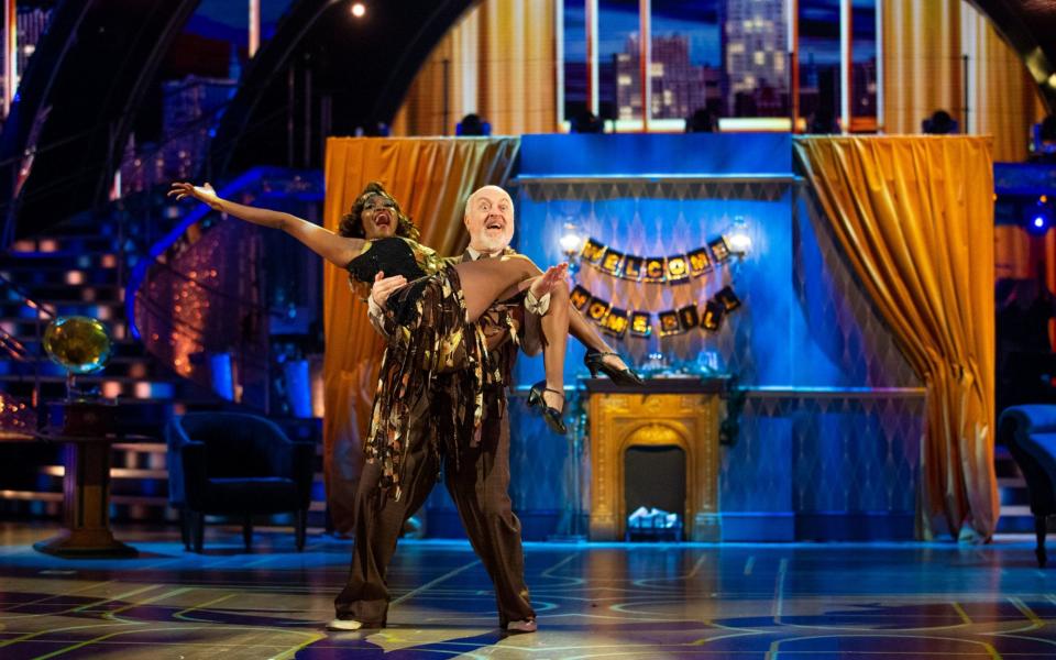 Bill Bailey and Oti Mabuse did a Charleston - Guy Levy/BBC 