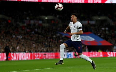 Jadon Sancho playing for England - Credit: ACTION PLUS