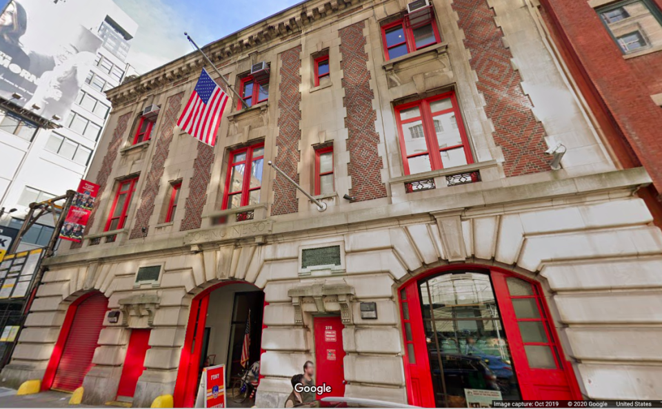 The New York City Fire Museum is reported to be haunted. (Google Maps)