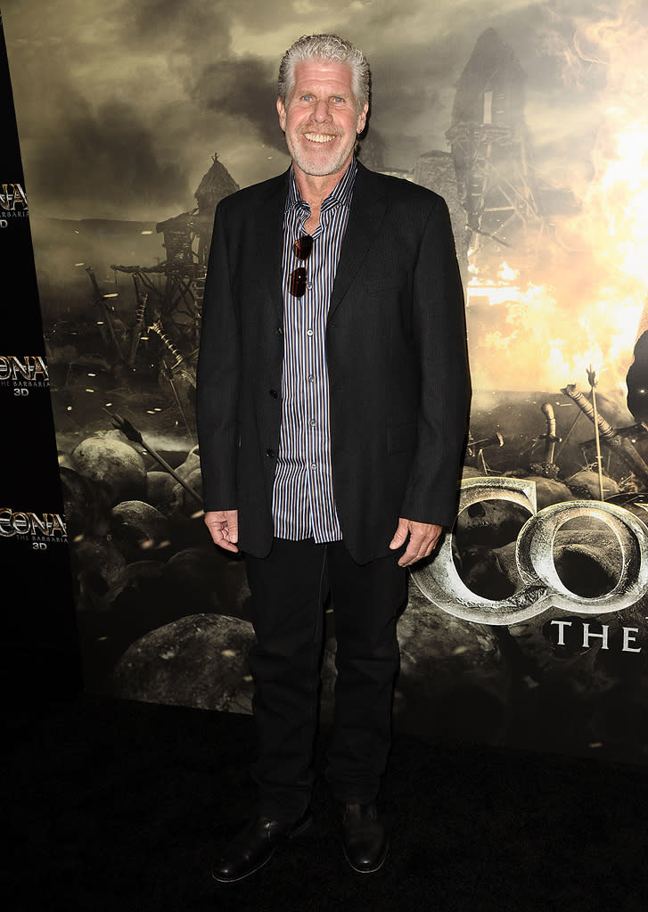 Conan the Barbarian 2011 LA Premiere Ron Perlman