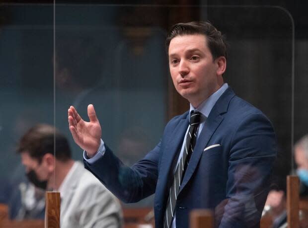 Simon Jolin-Barrette, the minister responsible for the French language, is in charge of drafting reforms to Bill 101. 