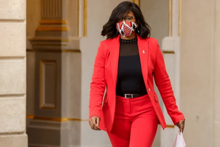 La ministre déléguée chargée de l'Egalité femmes-hommes, Elisabeth Moreno en novembre 2020 à Paris - Ludovic MARIN © 2019 AFP