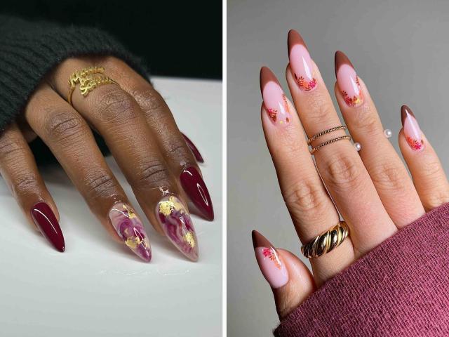 Airbrushed Nails Are The Throwback Look With Limitless Possibilities