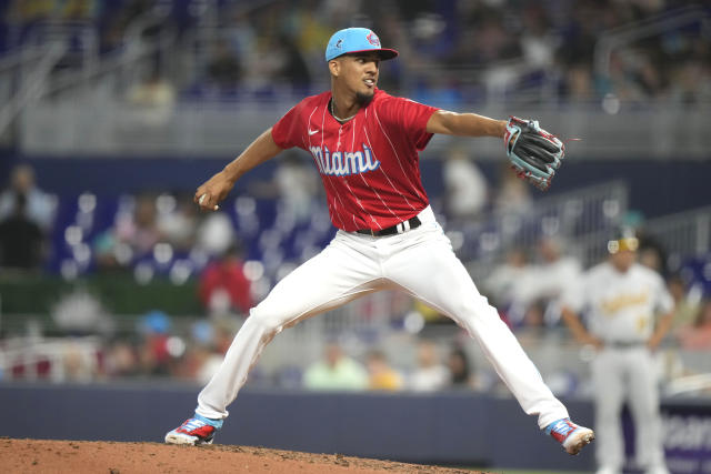 Miami Marlins Rookie Eury Perez Continues to Make Team History in Win on  Wednesday - Fastball