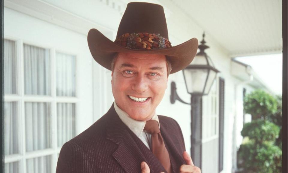 Larry Hagman starred as JR Ewing in the 80s classic Dallas