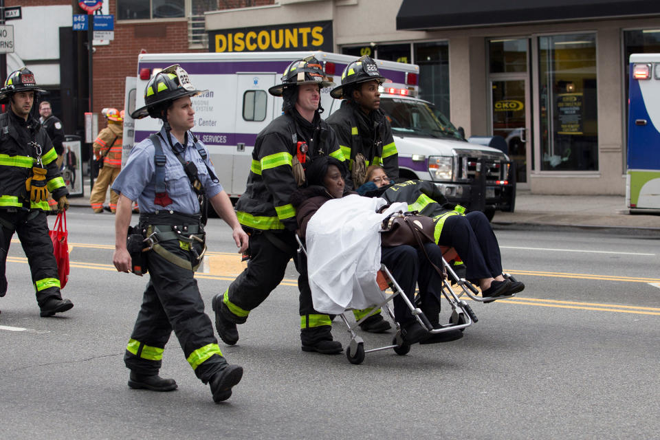 Long Island Rail Road commuter train derails in Brooklyn