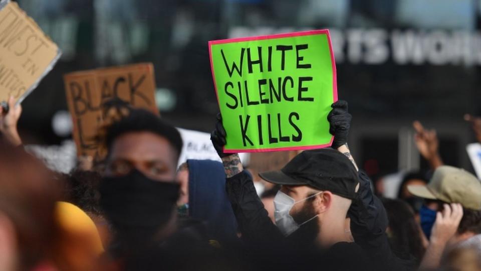 Protesta en Nueva York.