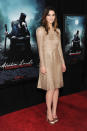 Actress Mary Elizabeth Winstead attends the "Abraham Lincoln: Vampire Hunter" premiere wearing Valentino. In New York City, June 18th. (Photo by Larry Busacca/Getty Images)