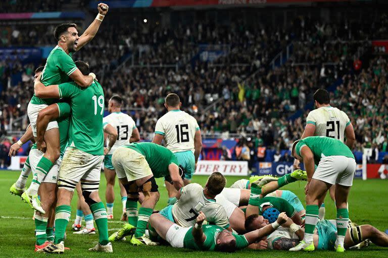 Irlanda dio un gran golpe ante Sudáfrica y se convirtió en uno de los máximos favoritos