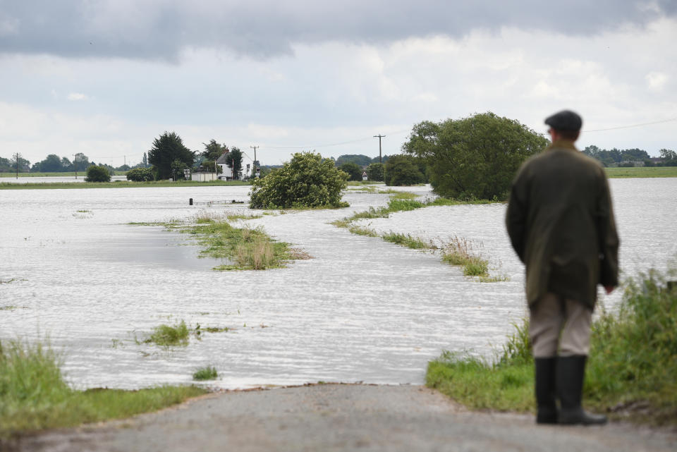 UK weather: Flood hit Britain in pictures