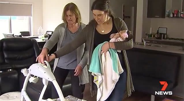 The three generations of Wilson women were all born on the same date. Photo: 7 News