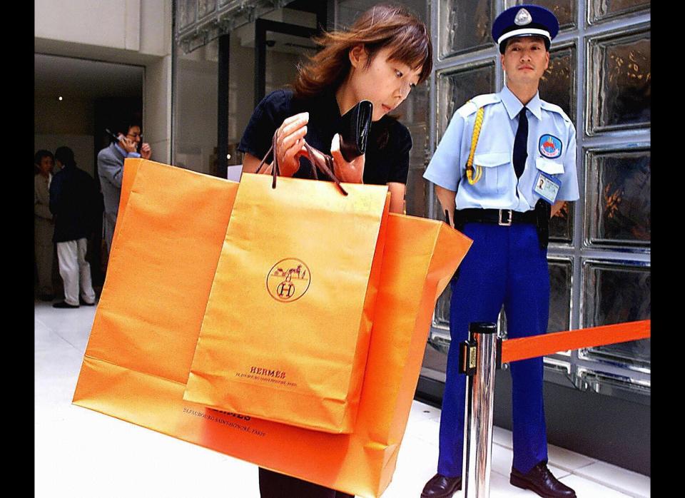 Luxury brand Hermès has <em>not</em> been feeling the shaky economy lately. <a href="http://www.elleuk.com/news/fashion-news/hermes-can-t-keep-up-with-handbag-demand/(gid)/794070" target="_hplink">According to <em>Elle UK</em></a>, the French label famous for their ridiculously expensive Birkin bags reported an impressive surge of 50% in the first half of the year. Hermès has the successful sales of handbags in the US and Japan to thank for the soaring profits. However, it appears Hermes is doing a little <em>too</em>: it's struggling to keep up with the high demand for their bags. As a result, it expects its growth rate to slow down due to the an inability to produce stock to match consumers' demand. (Getty photo)