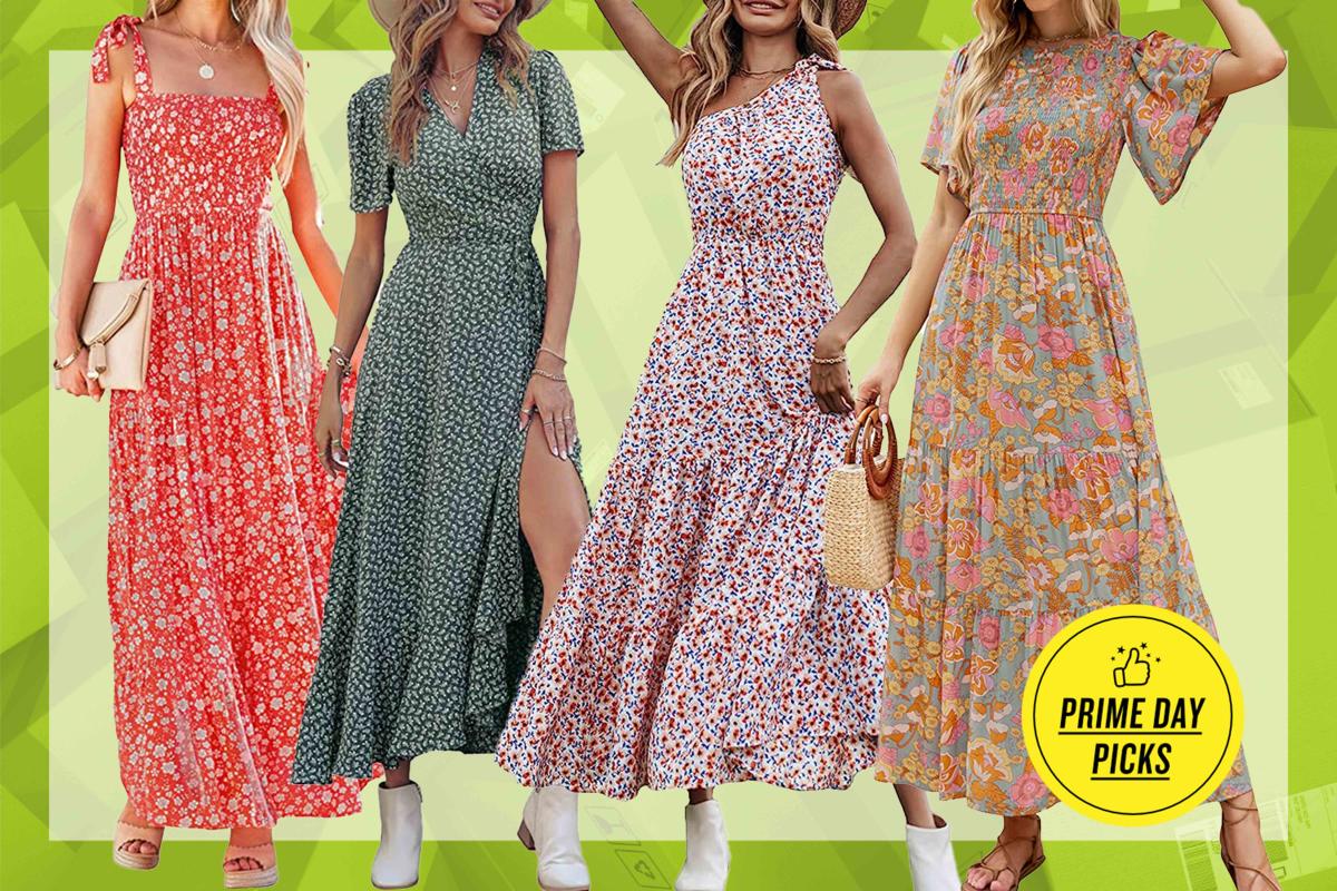 So Many Floral Maxi Dresses for Summer Are on Sale at  with Prime Day  Prices — Up to 45% Off