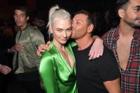 <p>Karlie Kloss and Mert Alas at the Carine Roitfeld x Circo Loco party.</p>