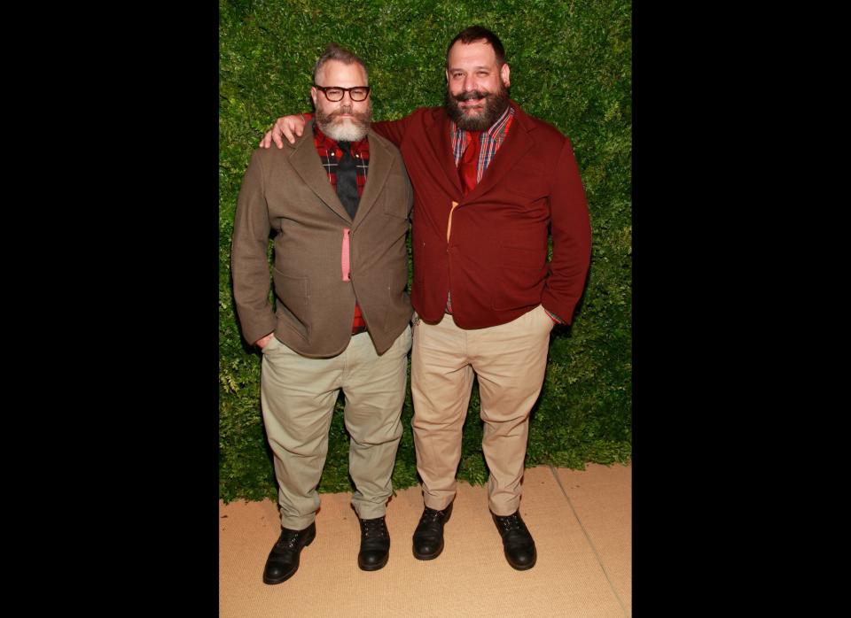 "We are most thankful that we were able to get married this year after 17 years together!" -- Designers Robert Costello and Jeffrey Tagliapietra of Costello Tagliapietra. (Photo: WireImage)