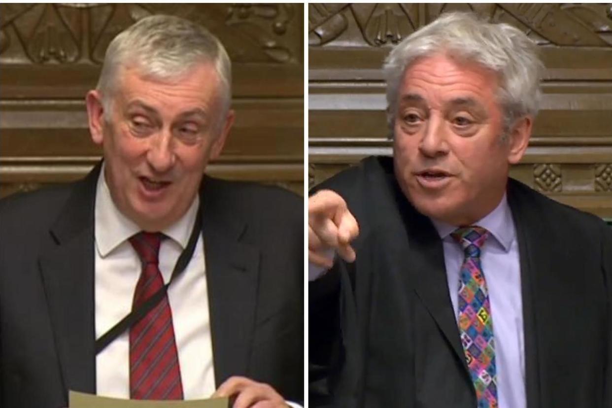 Sir Lindsay Hoyle remains the bookies' favourite to replace outgoing Speaker John Bercow