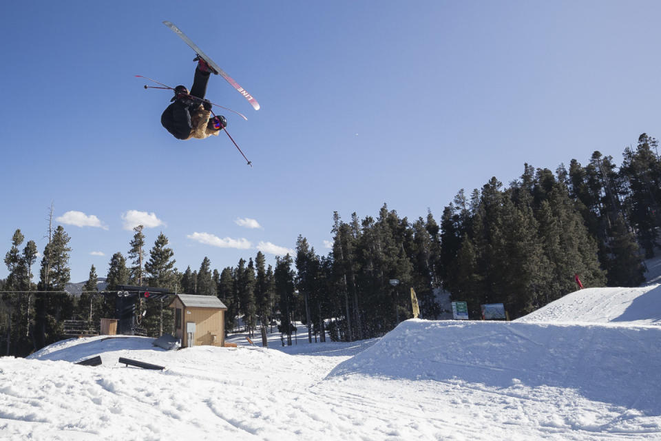 Skier: Tom Wallisch.<p>Photo: Connor Clayton/Line</p>