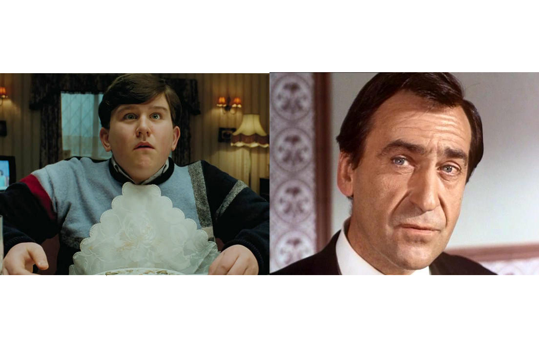 Harry Melling and Patrick Troughton