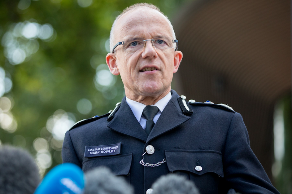 <em>Assistant Commissioner Mark Rowley, the head of counter-terrorism policing, said that the incident was being treated as attempted murder (Rex)</em>