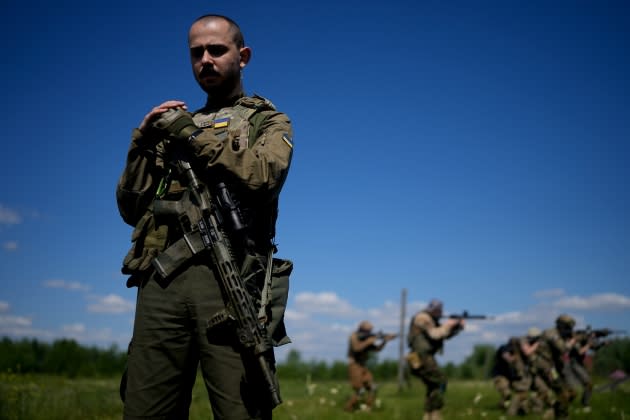 Russia Ukraine War Voices of Fury - Credit: Natacha Pisarenko/AP