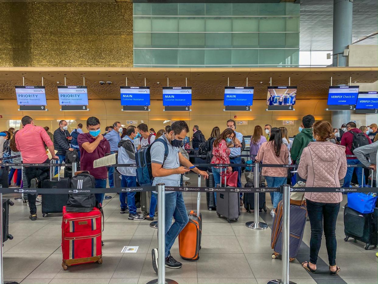 Trapped in Airport Terminal