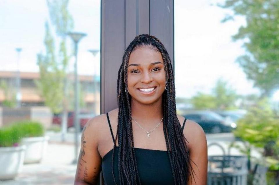 Camia Howard-Gorman is one of seven Tri-Cities area high school students competing in the Tri-Cities Miss Juneteenth Pageant this year.