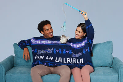 Fur La La La La: Suavitel® Introduces Limited-Edition Cuddle Crewneck  Sweater for Pets & Their Parents to Cozy Up Together This Holiday Season