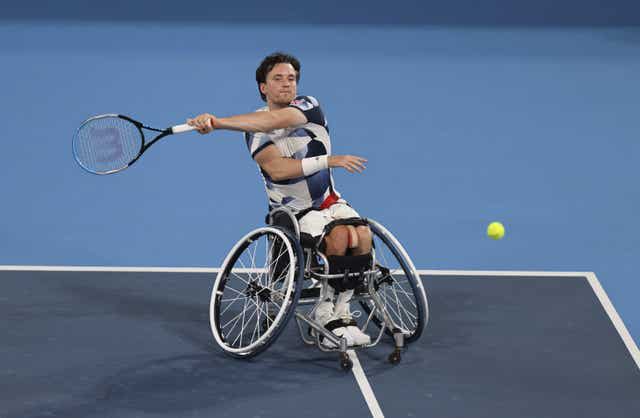 Gordon Reid in action